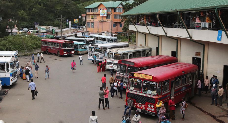Straatbeeld Sri Lanka